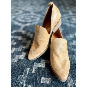 Lucky Brand Mahzan Leather Heel Loafer